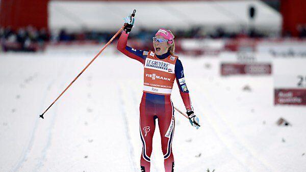 Klare Sache für die Norwegerin