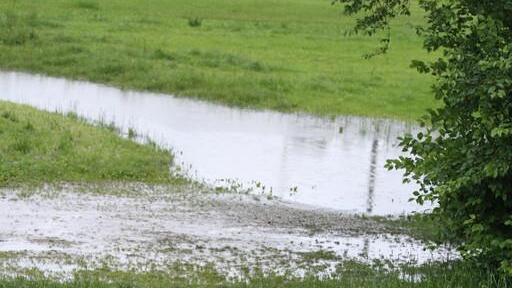 Hochwasser: Lage im Lkr. Traunstein angespannt