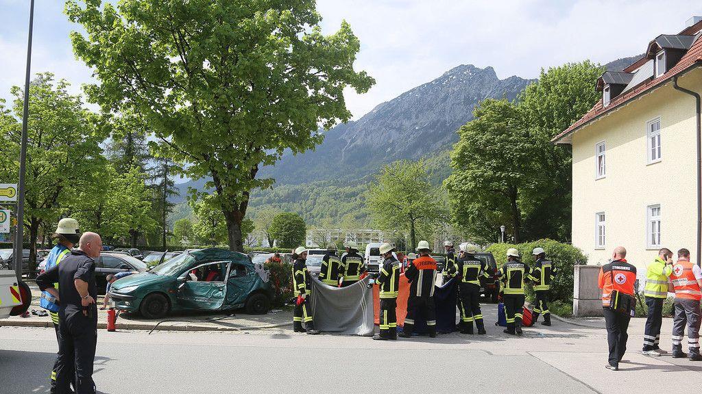 Schwerer Unfall in Bad Reichenhall