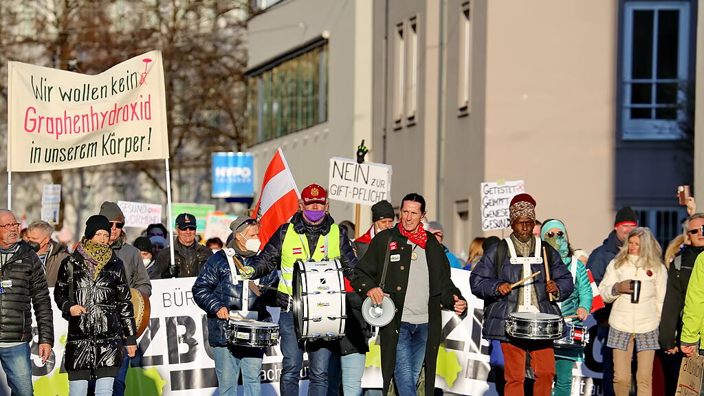 MFG-Kundgebung in Salzburg