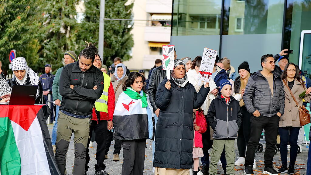 Zweite Palästina-Demo in Salzburg