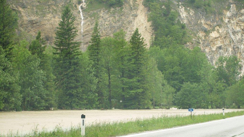 Hochwasser Mondsee/Attersee