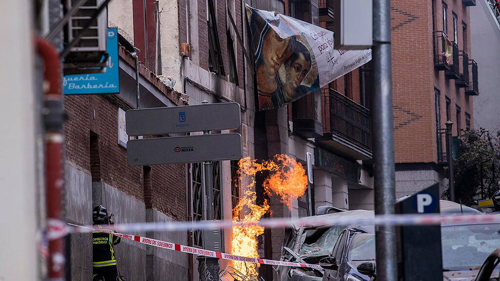 Explosion ersch\u00fcttert Madrid
