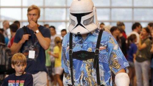 Großes Spektakel um Star Wars in Essen