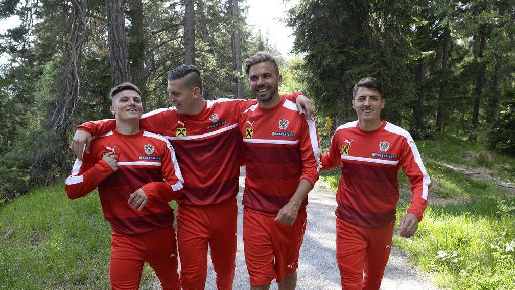 ÖFB-Trainingscamp in Laax