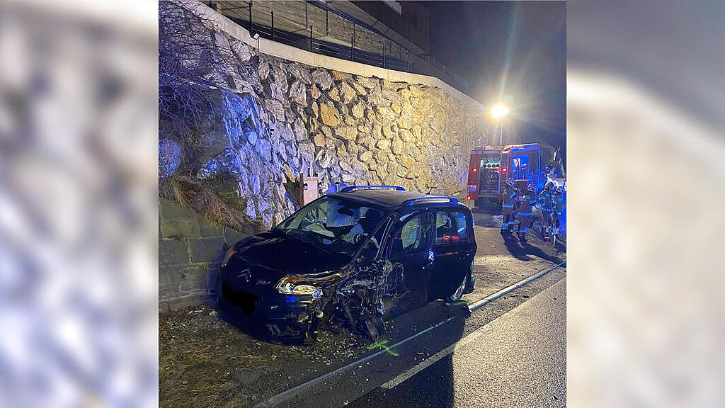 Frontalcrash auf B311 in Taxenbach