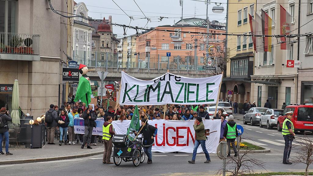 Klimastreik in Salzburg