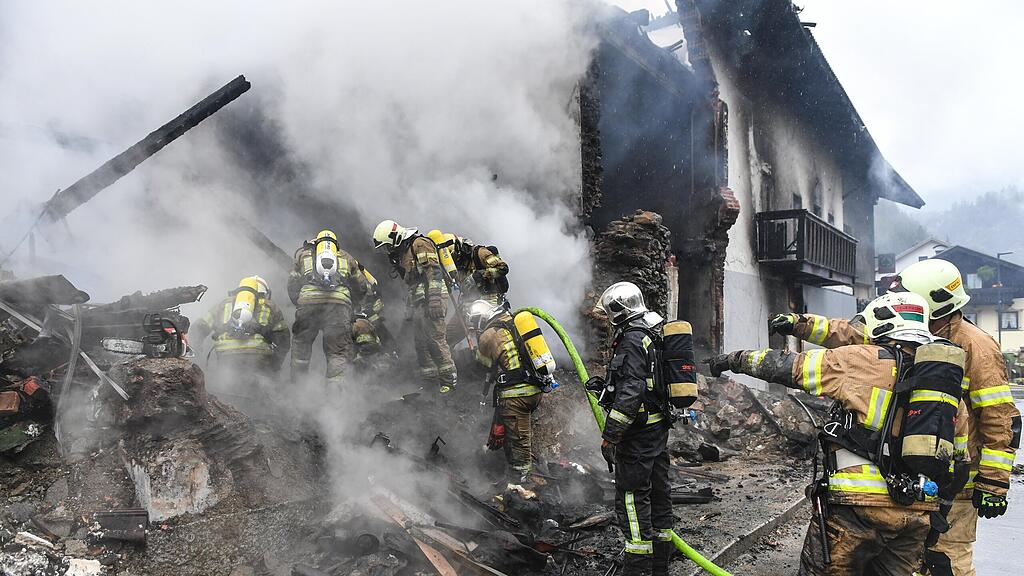 Tirol, Supermarkt, Explosion