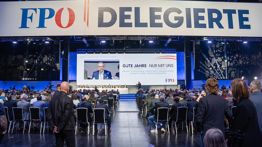 FPÖ Parteitag im Messezentrum