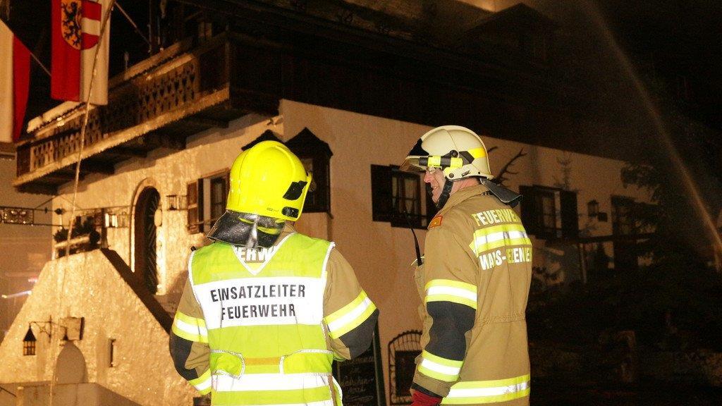 Feuerwehreinsatz in Großgmain