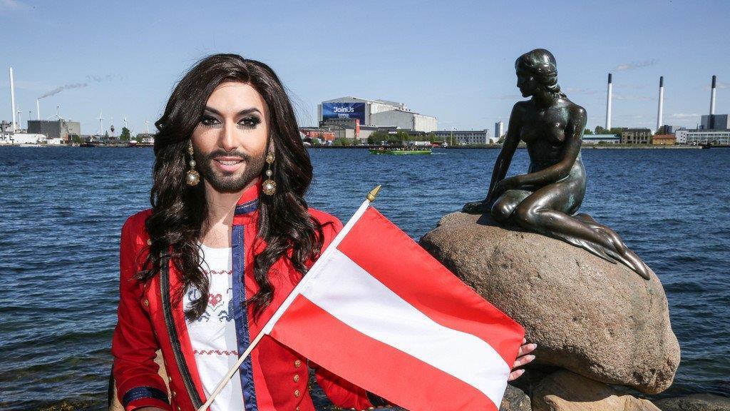 Conchita Wurst in Kopenhagen
