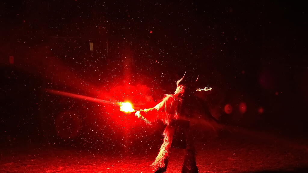 Krampuskr\u00e4nzchen der Pucher Krampusse.