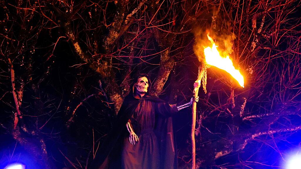 St. Leonhard Krampus-Show beim Untersberg