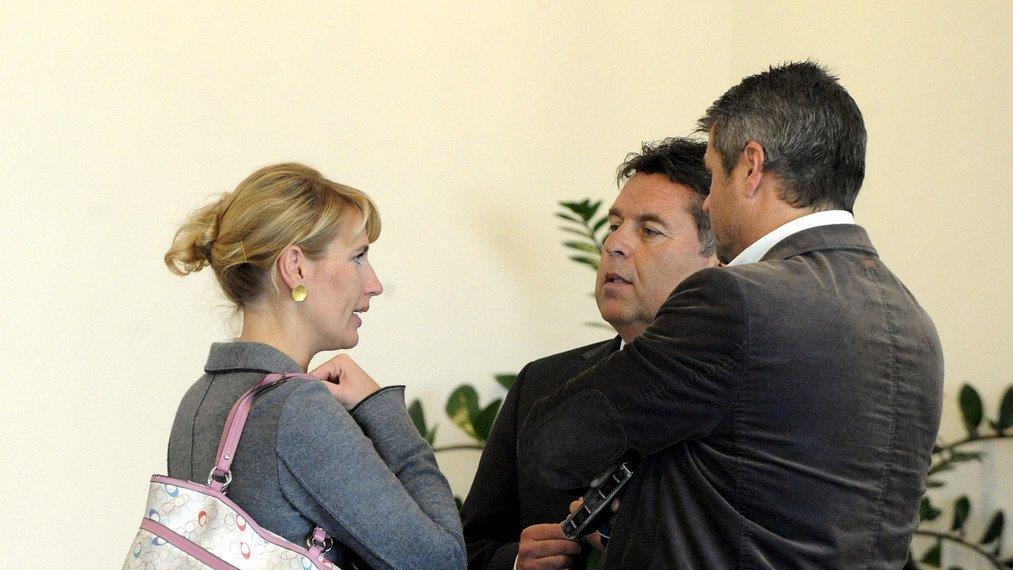 Mayr beim Stronach-Gipfel