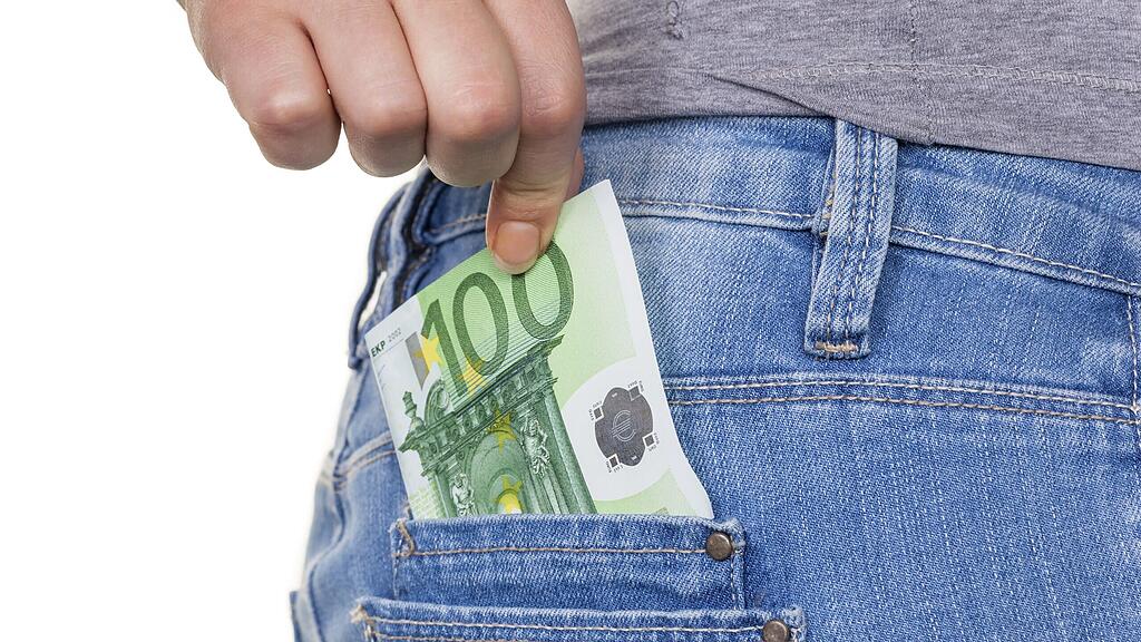 Der Tourist ließ einige hundert Euro mitgehen.