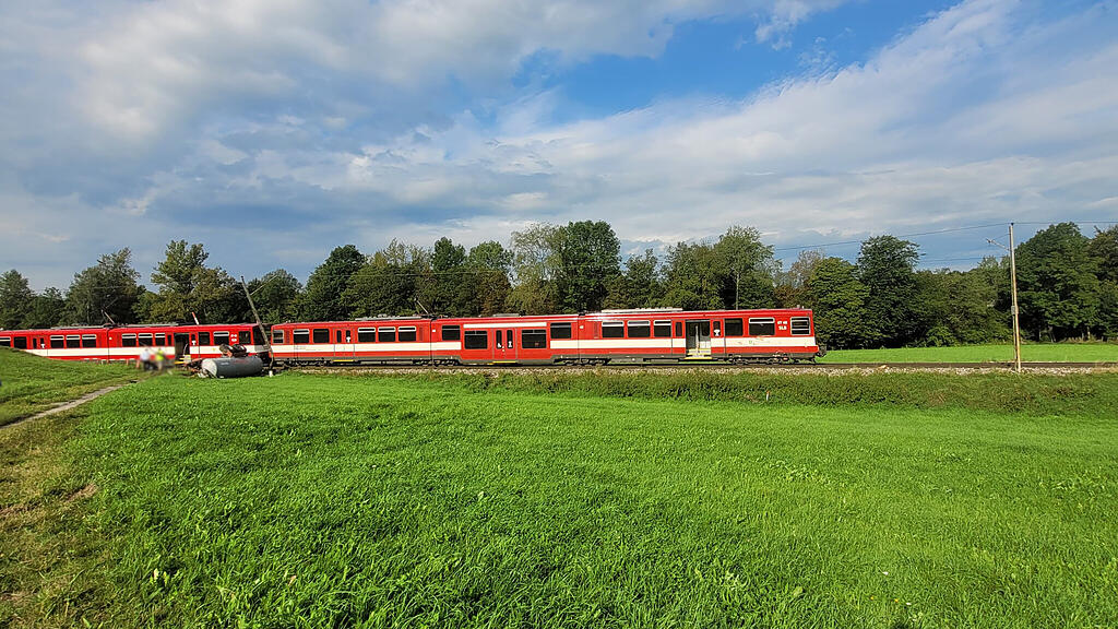 Crash Traktor Lokalbahn Bergheim