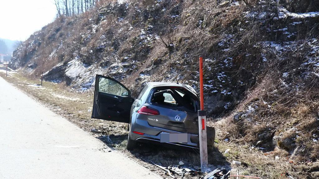 Pkw-Überschlag auf A10 bei Puch