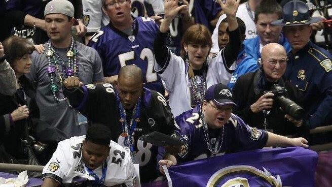 Baltimore Ravens siegten beim Super Bowl am 03.02.13
