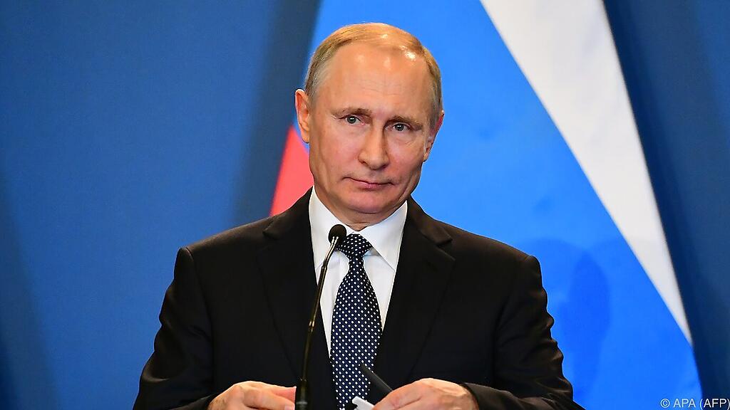 Putin unterzeichnete das Dekret.