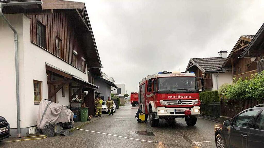 Unwetter in Thalgau