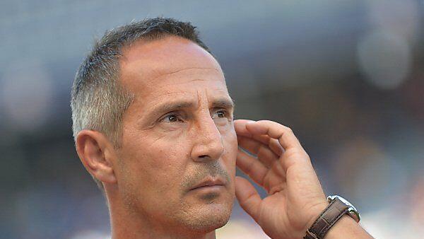 Trainer Hütter ist von seiner Mannschaft angetan