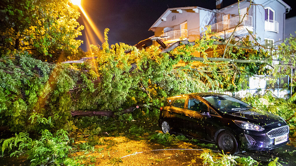Unwetter Stadt Salzburg