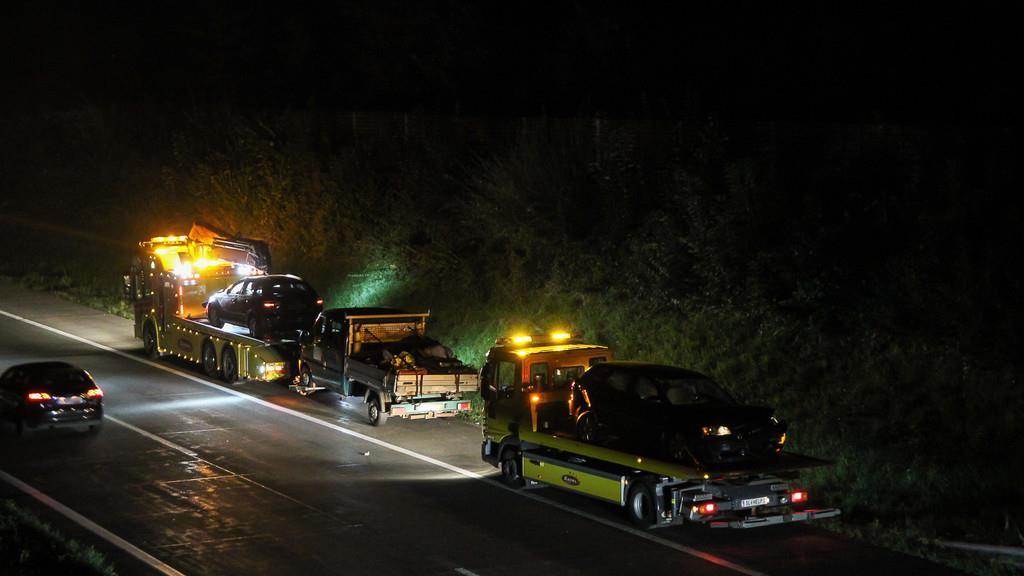 Drei Verletzte bei Crash auf A1 bei Thalgau