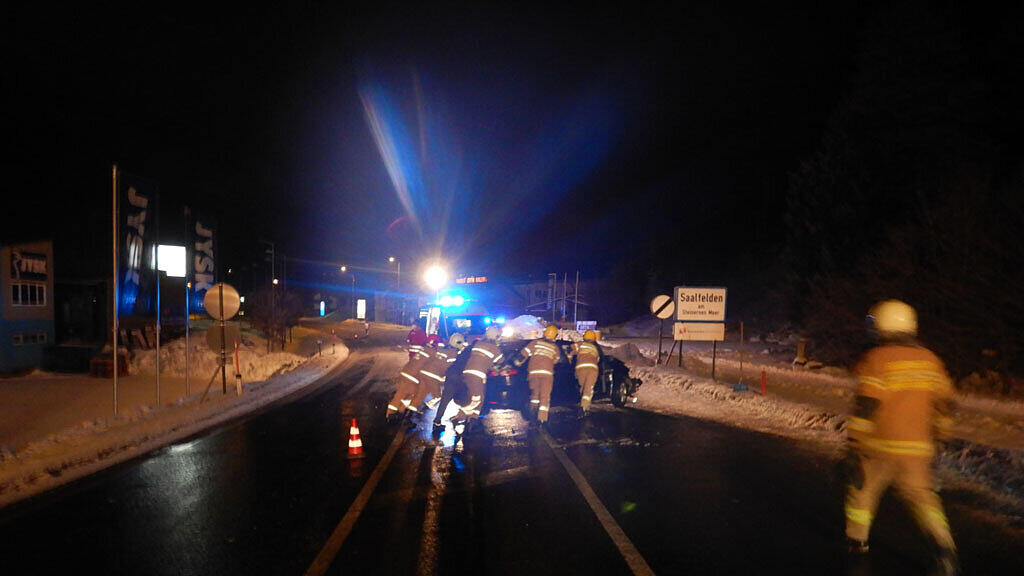 Verkehrsunfall in Saalfelden