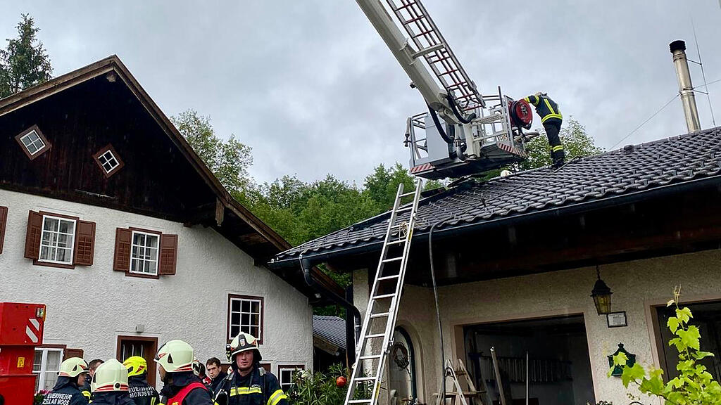 Industriebrand in Tiefgraben