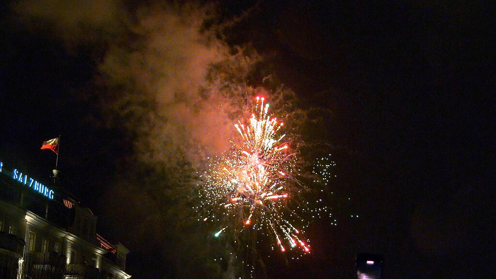 Silvester in der Stadt Salzburg