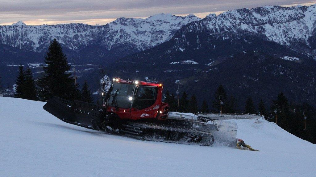 Sonnenuntergang über Berchtesgaden