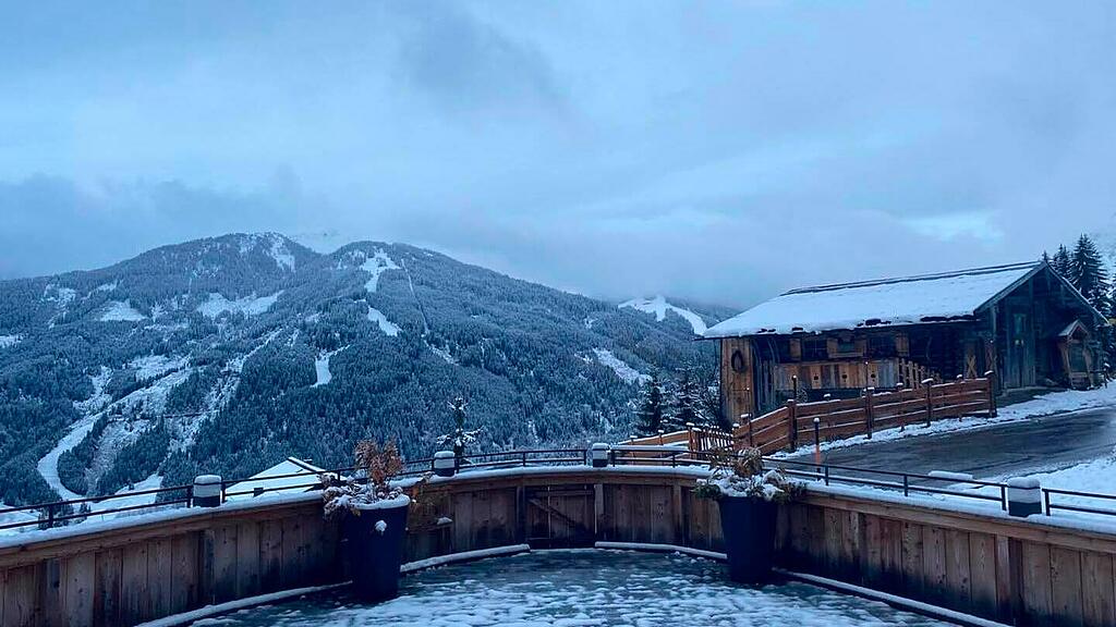 Schneefall Salzburg, Obertauern