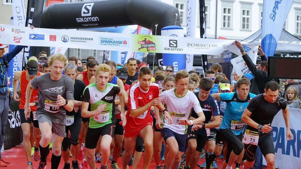Trail-Running-Festival in der Salzburger Altstadt