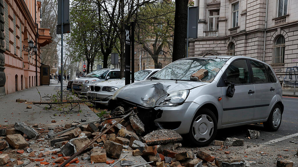 Erdbeben, Zagreb