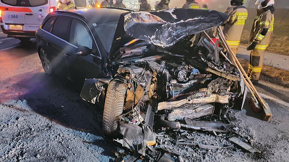 Crash in Thalgau