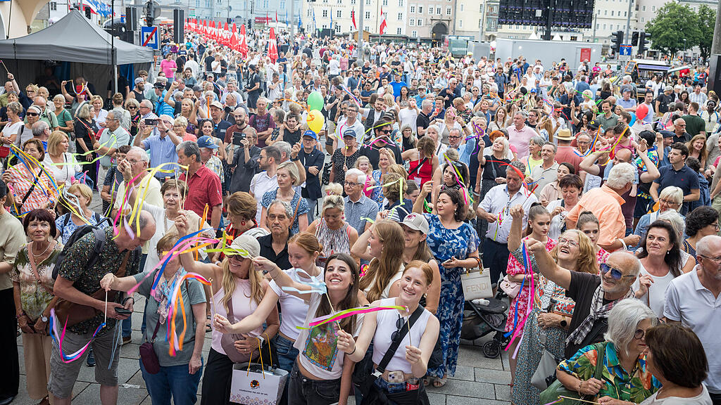 Salzburger Stadtfest Freitag