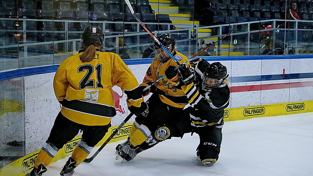 Eishockey: Salzburg Eagles gegen Vienna Sabres