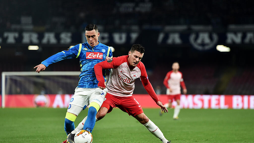 Salzburg - Neapel, Europa League