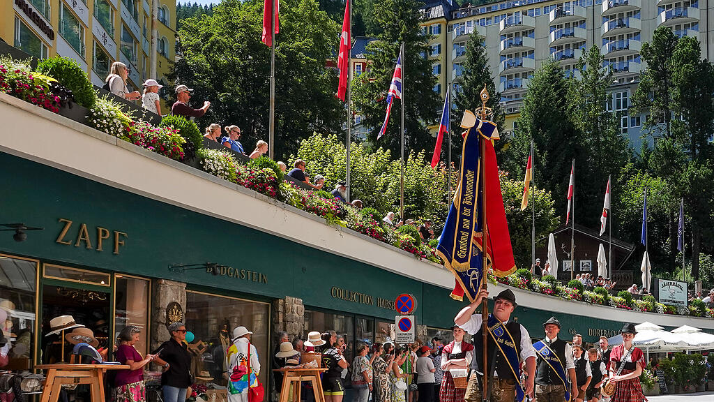 Straßenfest in Bad Gastein