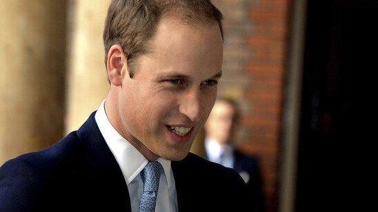 Prinz George bei der Taufe