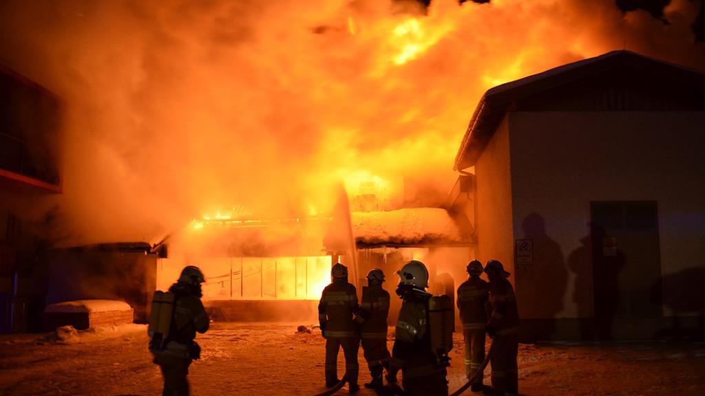 Brand im Sägewerk in Radstadt II