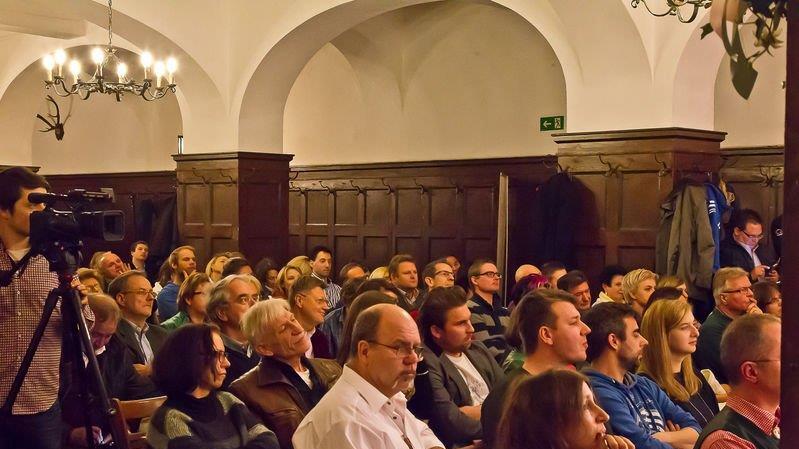 Wahlkonfrontation im Stieglkeller
