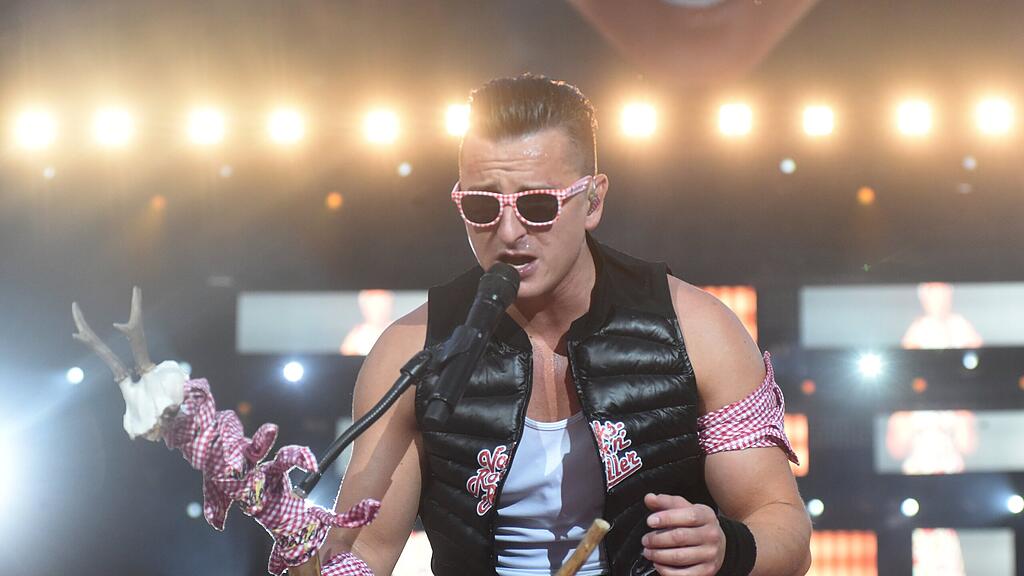 Gabalier stand kürzlich im ausverkauften Olympiastadion in München auf der Bühne.