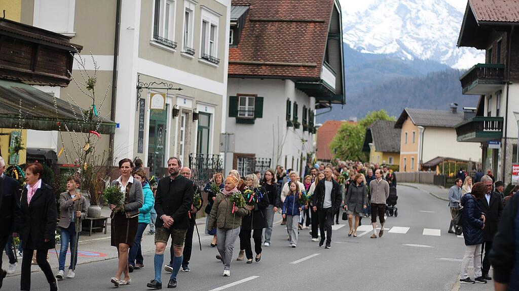 Palmsonntag in Puch