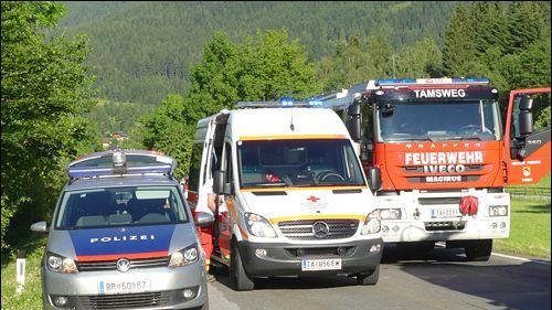 Unfall auf B95