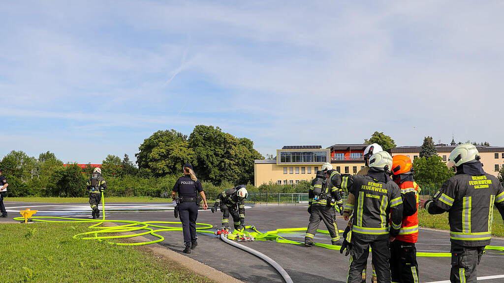 Hubschrauberlandeplatz: Übung bei CDK