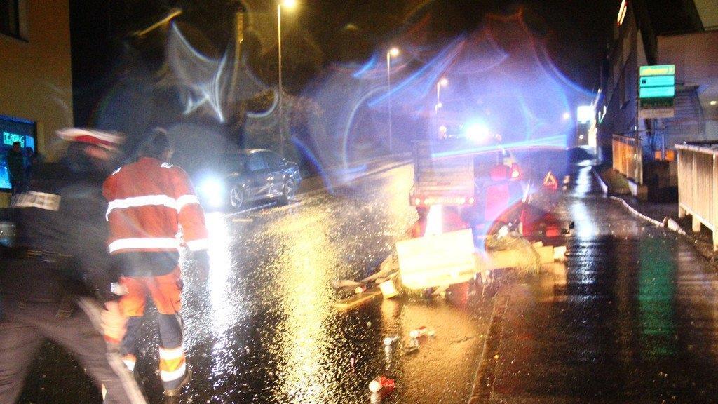 Polter-Unfall in St. Johann