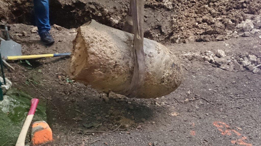 Aufregung um Bombenfund