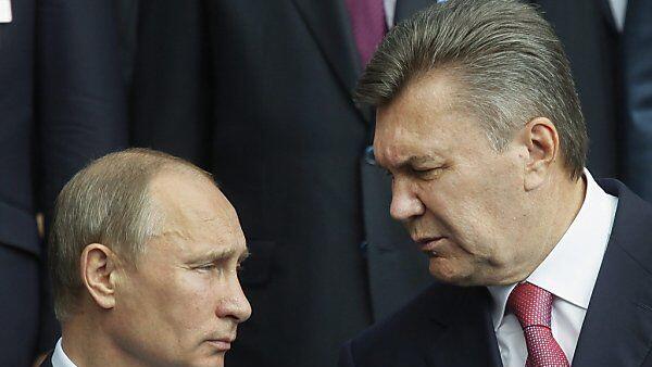 Janukowitsch ging vor Putin in die Knie