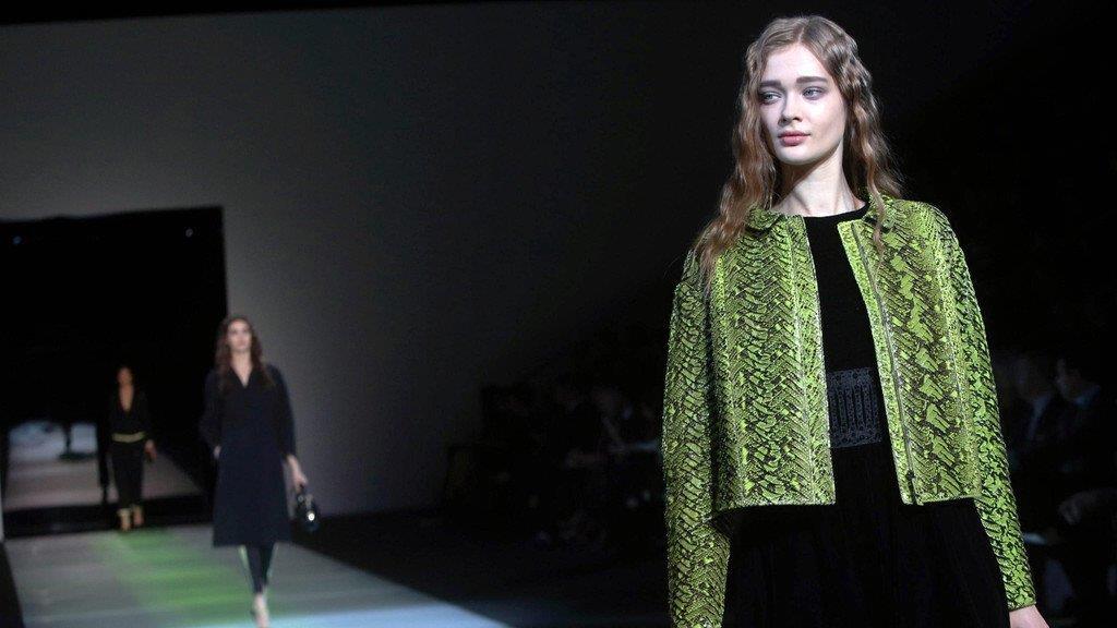 Mailänder Modewoche: Giorgio Armani